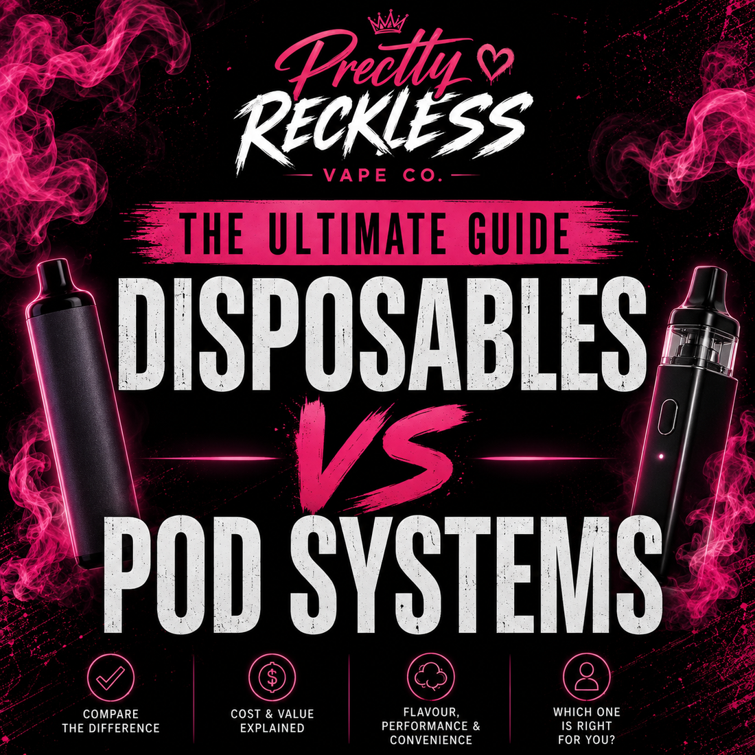 Disposable Vapes vs Pod Systems: Which One Is Right for You?