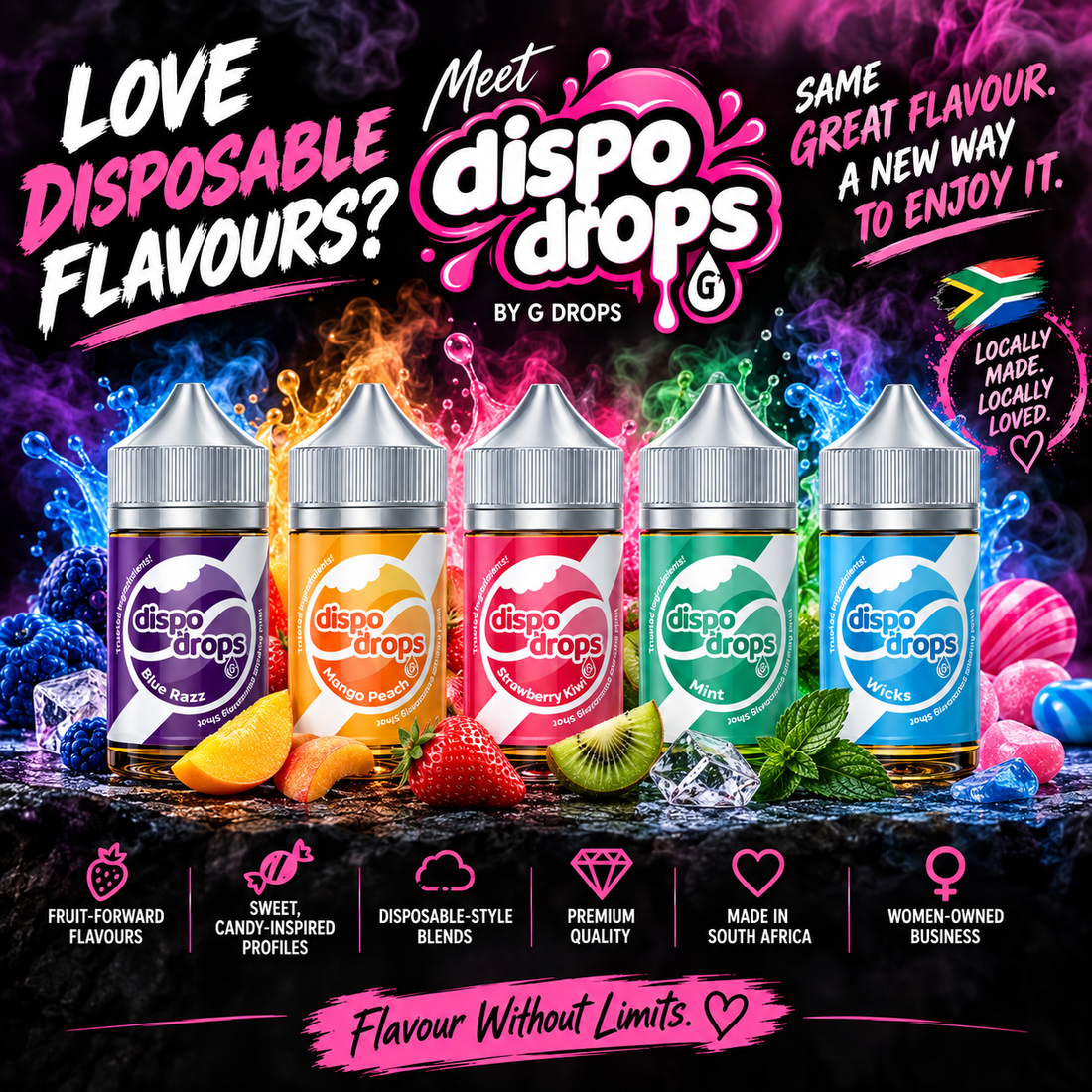 Love Disposable Flavours? Meet Dispo Drops by G Drops