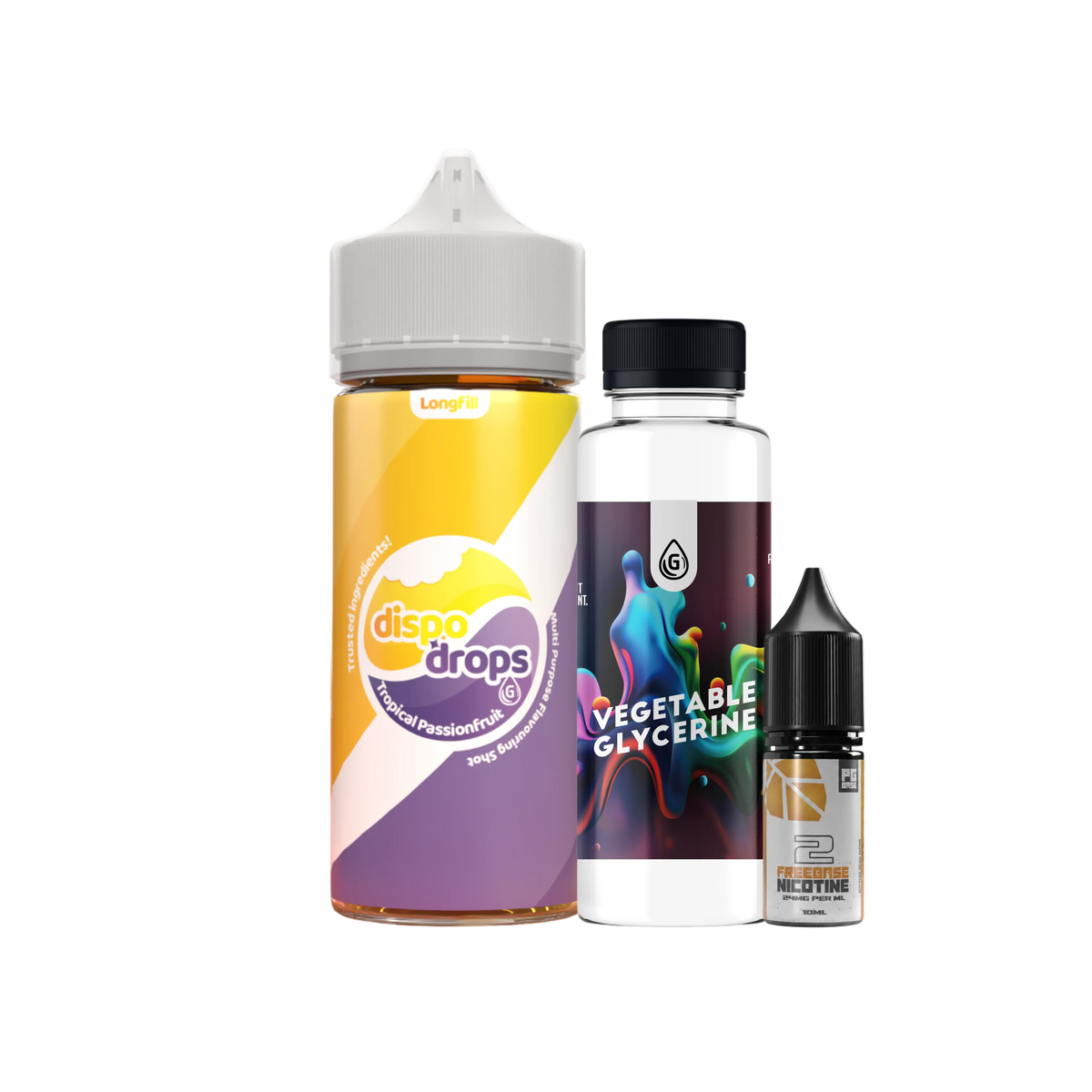 Tropical Passionfruit Longfill Combo