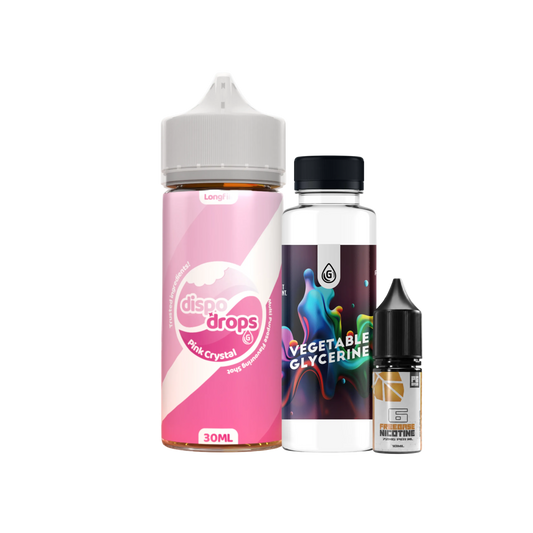 Raspberry Crystal Longfill Combo