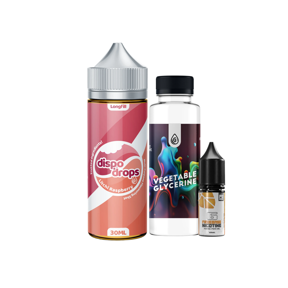 Litchi Raspberry Longfill Combo