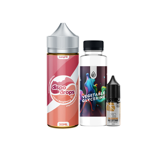 Litchi Raspberry Longfill Combo