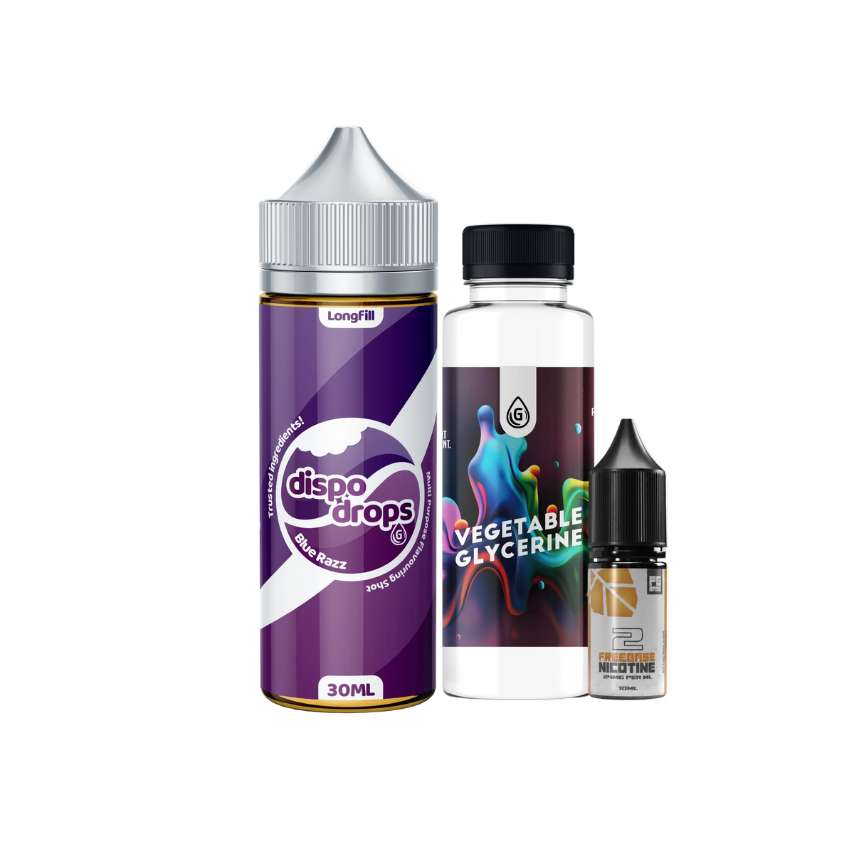 Blue Razz Longfill Combo