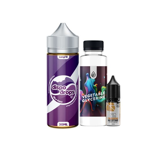 Blue Razz Longfill Combo