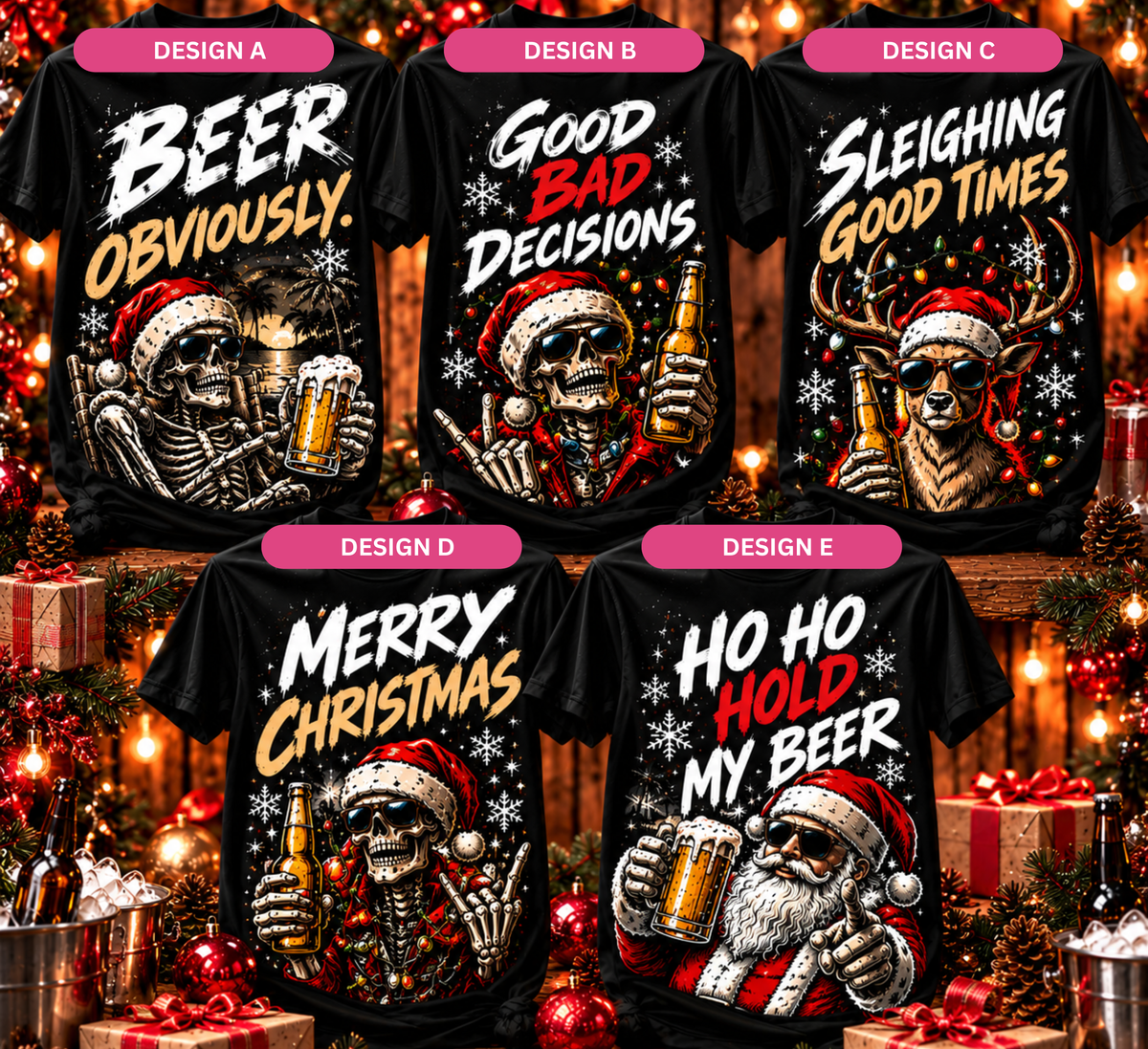 RECKLESSLY FESTIVE — THE GUYS EDITION