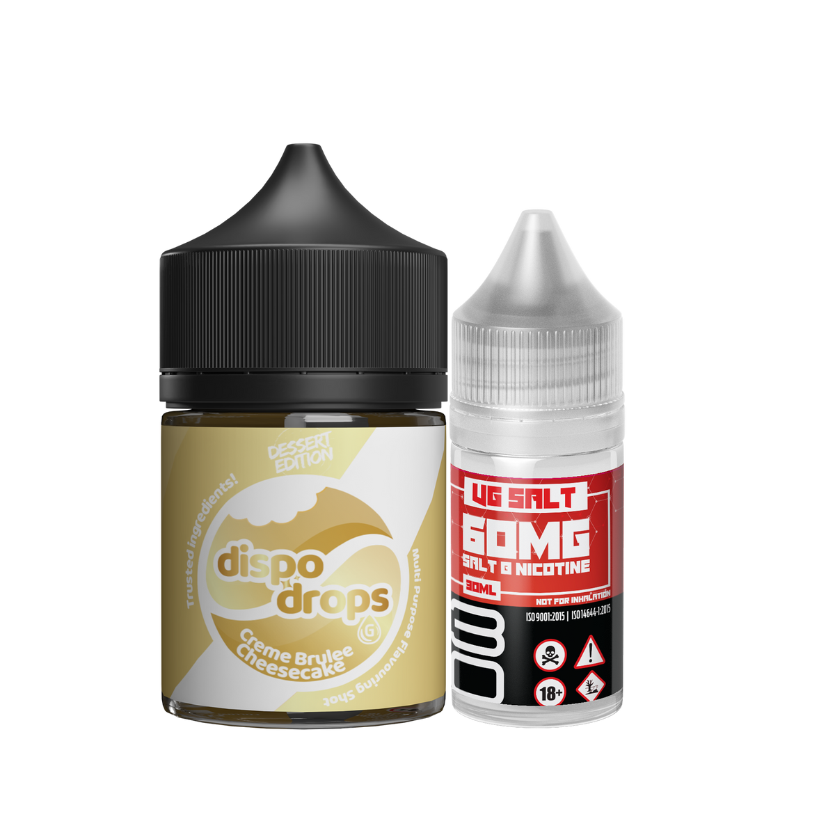 Creme Brûlée Cheesecake 60ml Combo