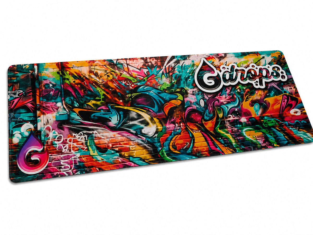 G Drops Desk Mat