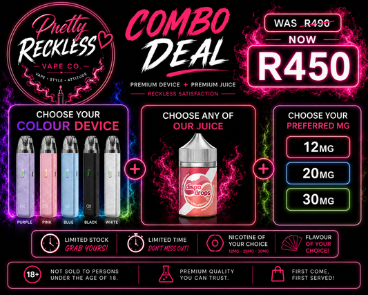 OXVA Xlim GO LITE Pod Kit + Any 60ml Juice Combo