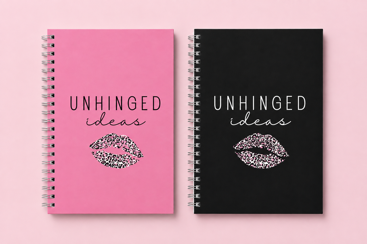 Pretty Reckless A5 Spiral Notebook | 120 Lined Pages