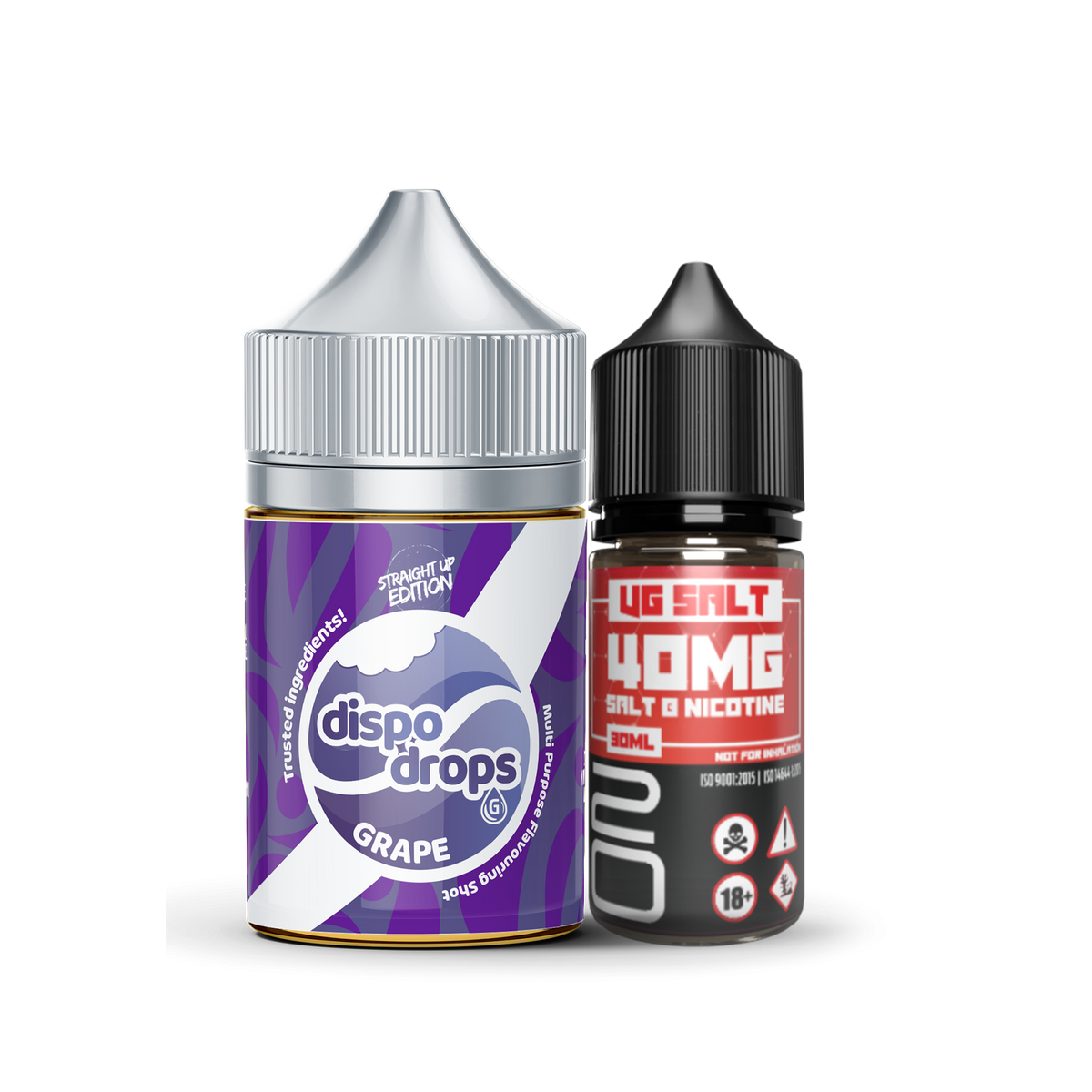 Grape Straight Up 60ml Combo