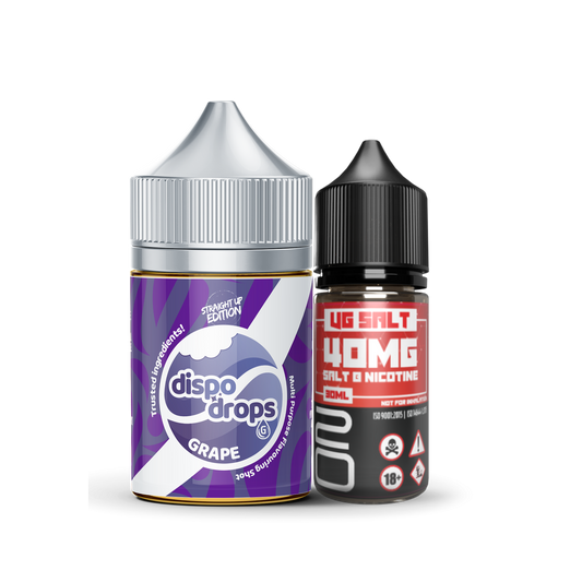 Grape Straight Up 60ml Combo