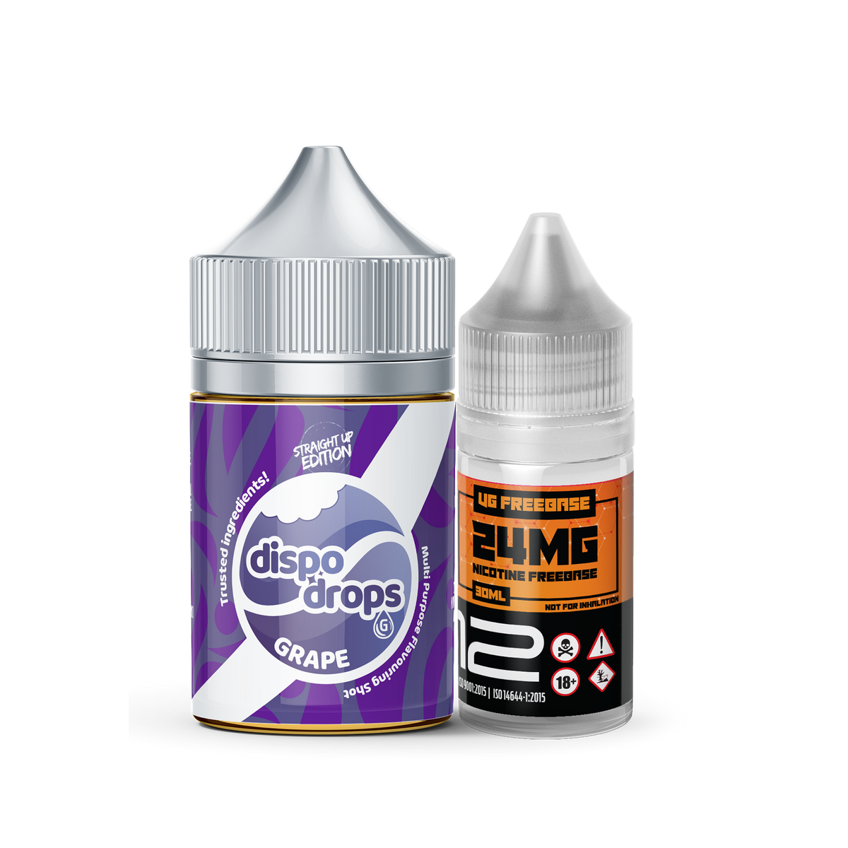 Grape Straight Up 60ml Combo