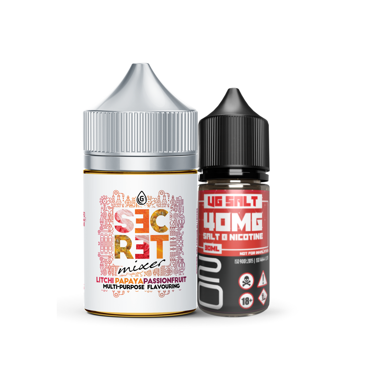 Litchi Papaya Passionfruit 60ml Combo