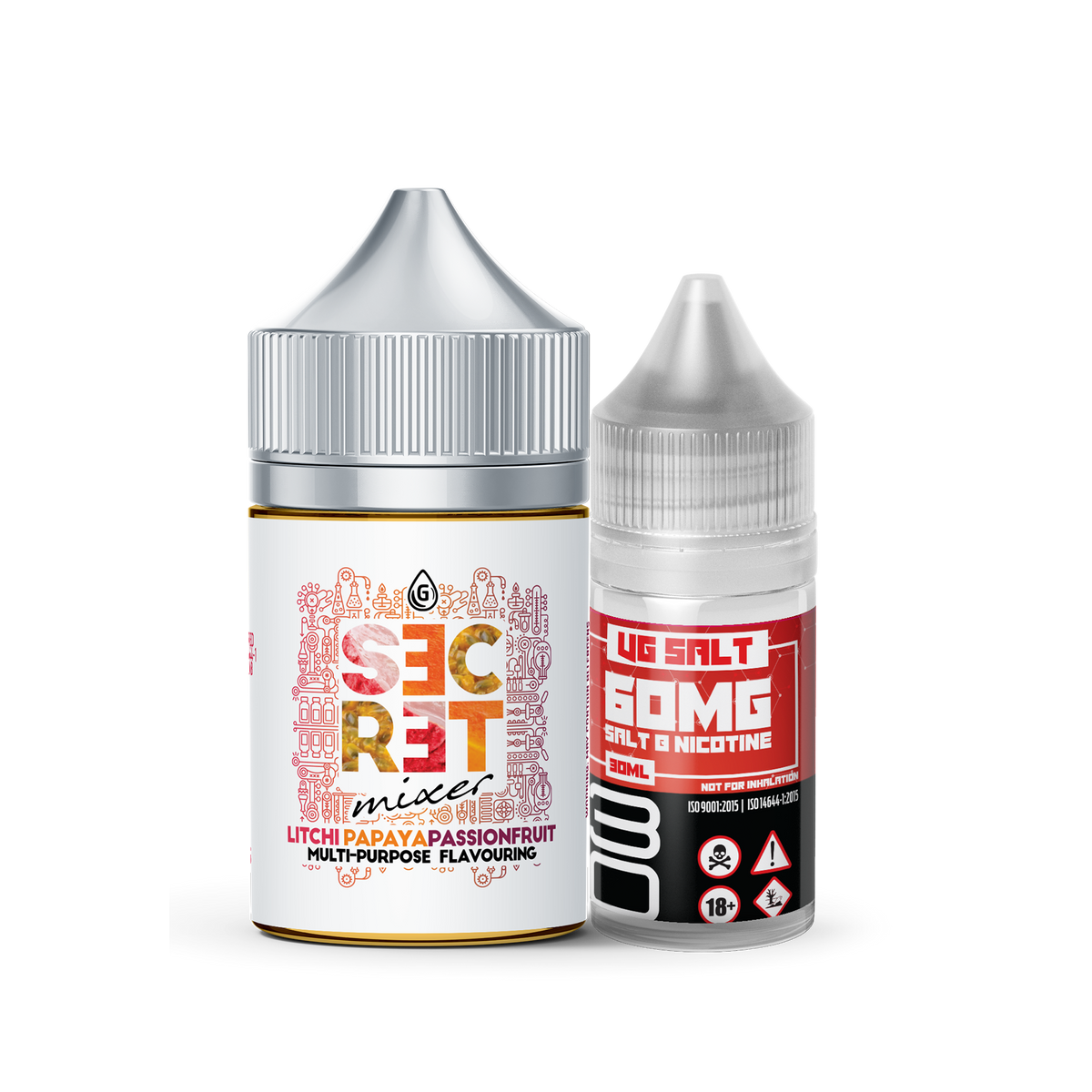 Litchi Papaya Passionfruit 60ml Combo