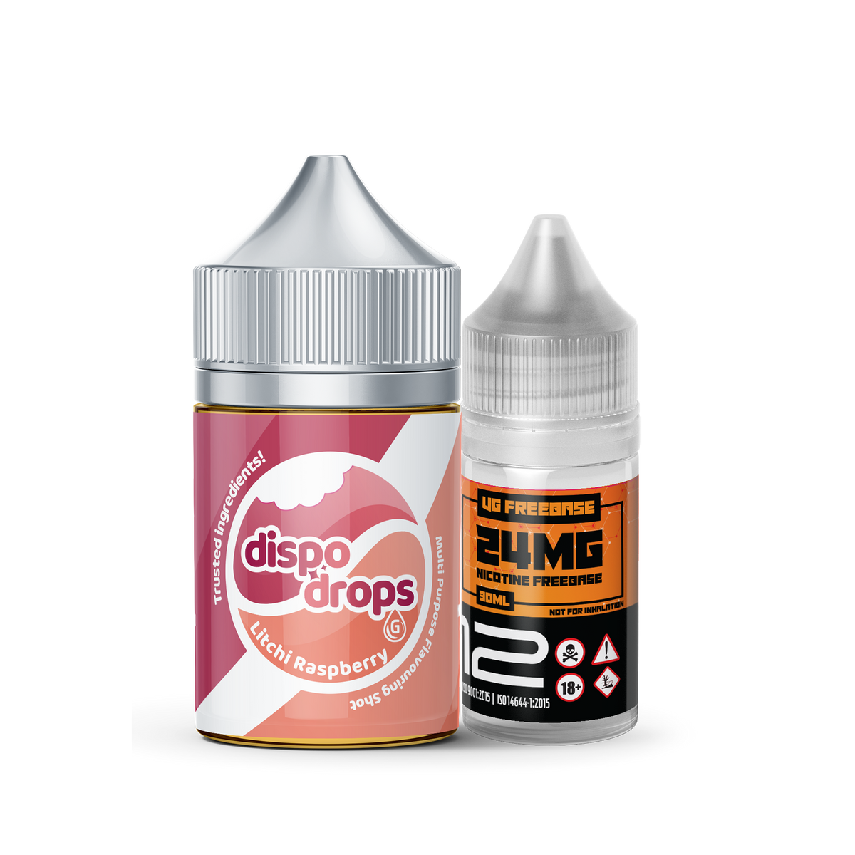Litchi Raspberry 60ml Combo