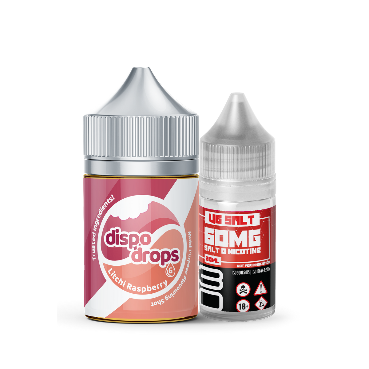 Litchi Raspberry 60ml Combo