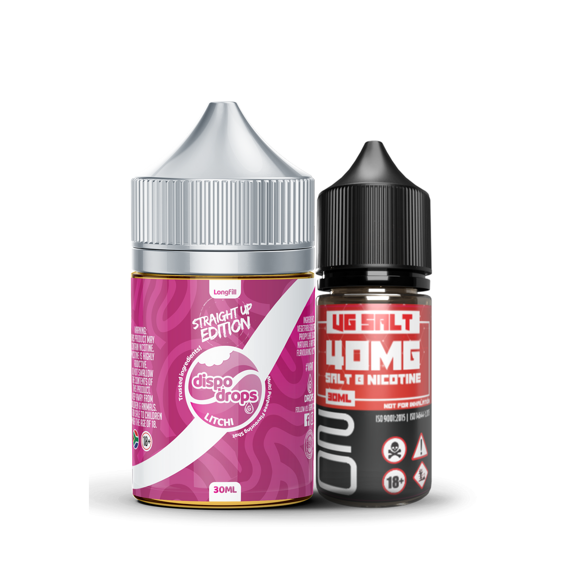 Litchi Straight Up 60ml Combo
