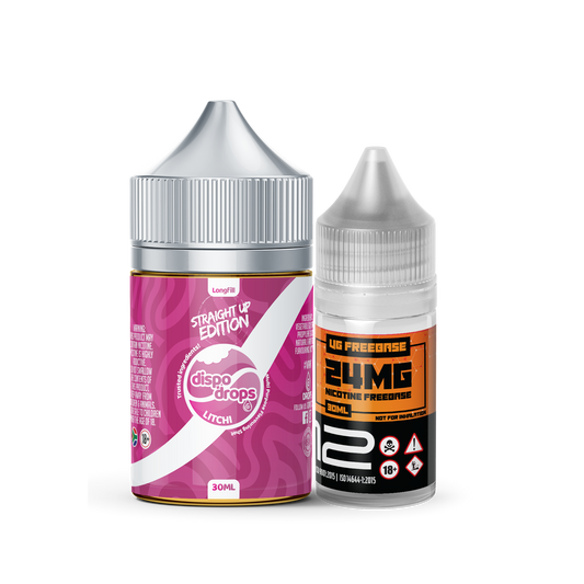 Litchi Straight Up 60ml Combo