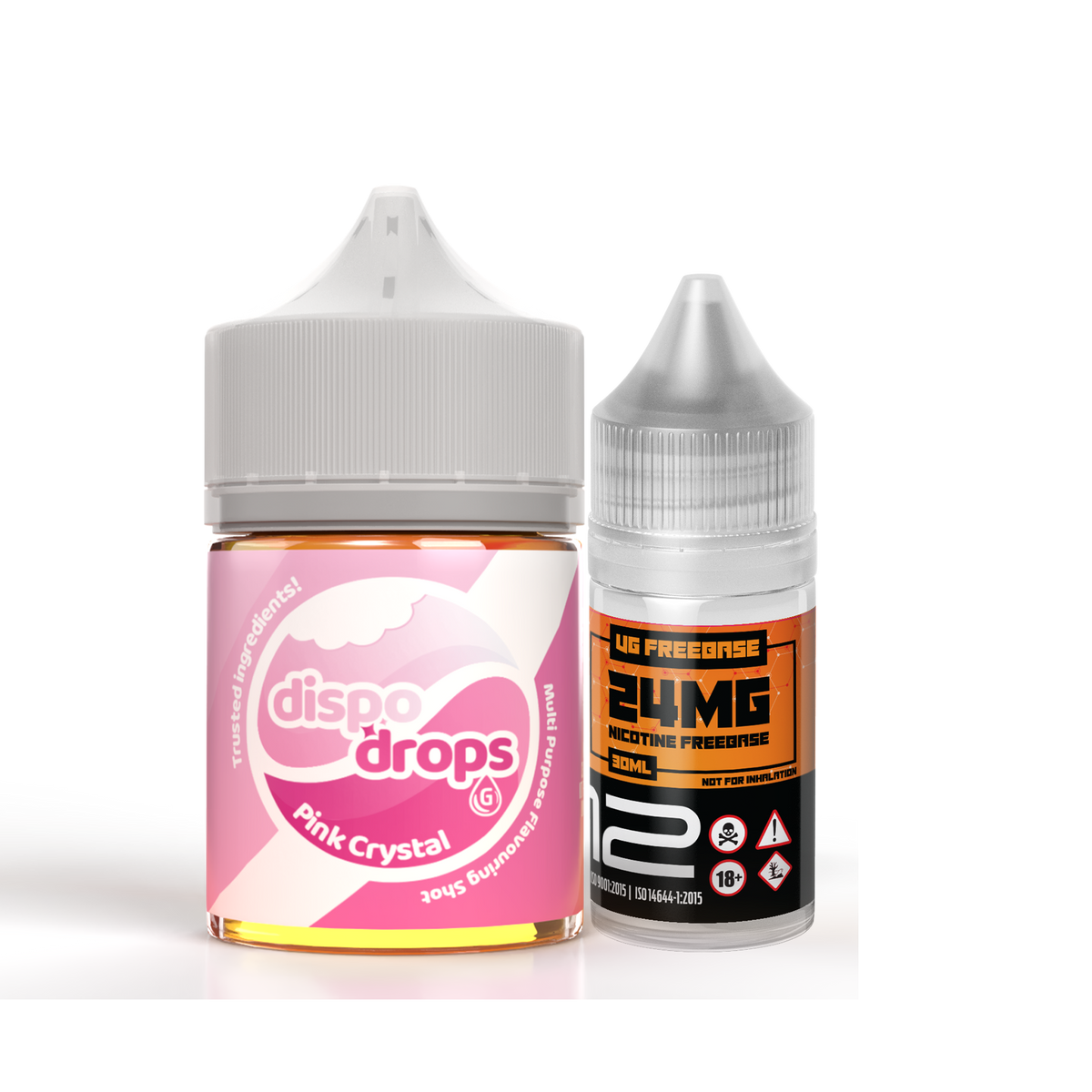 Raspberry Crystal 60ml Combo
