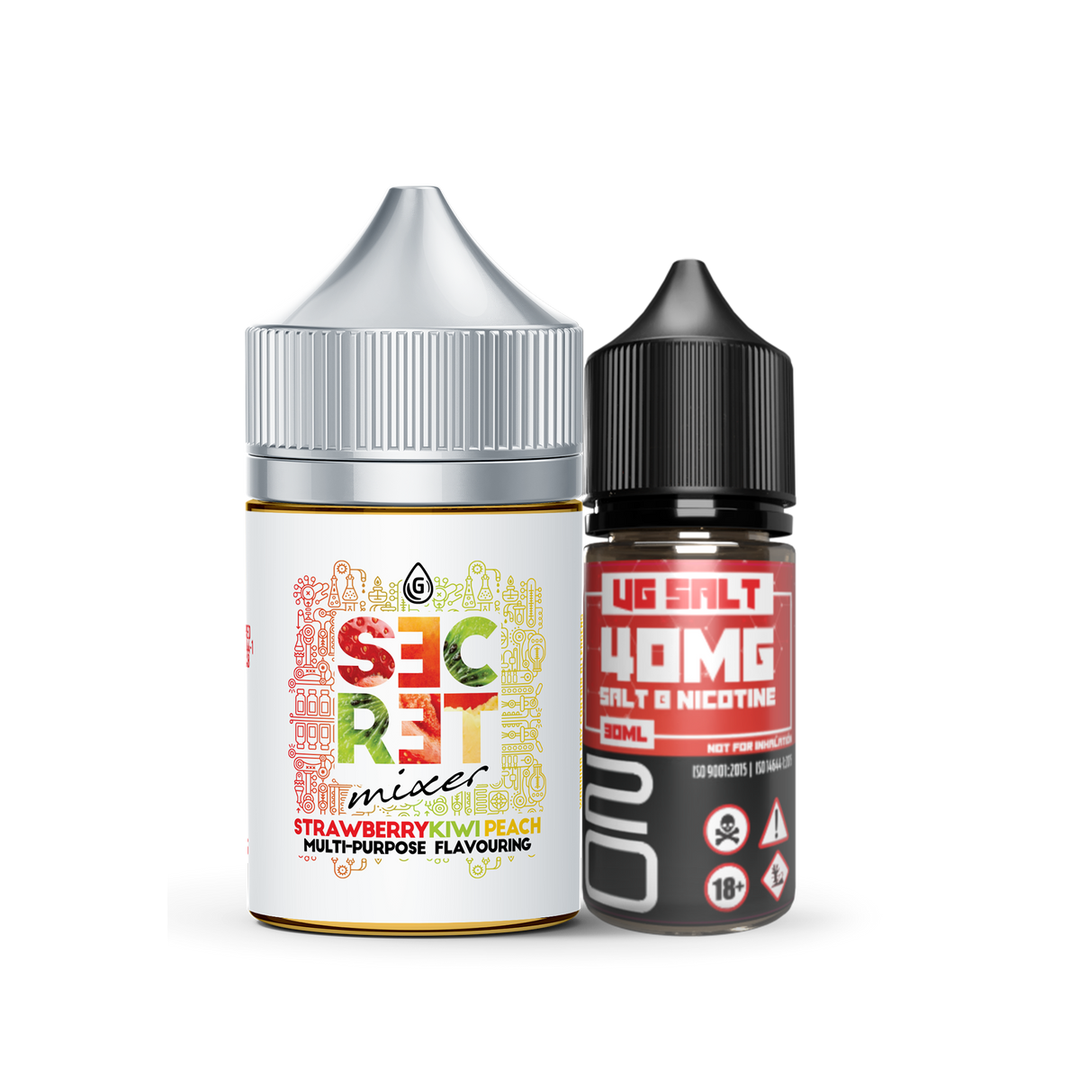 Strawberry Kiwi Peach 60ml Combo