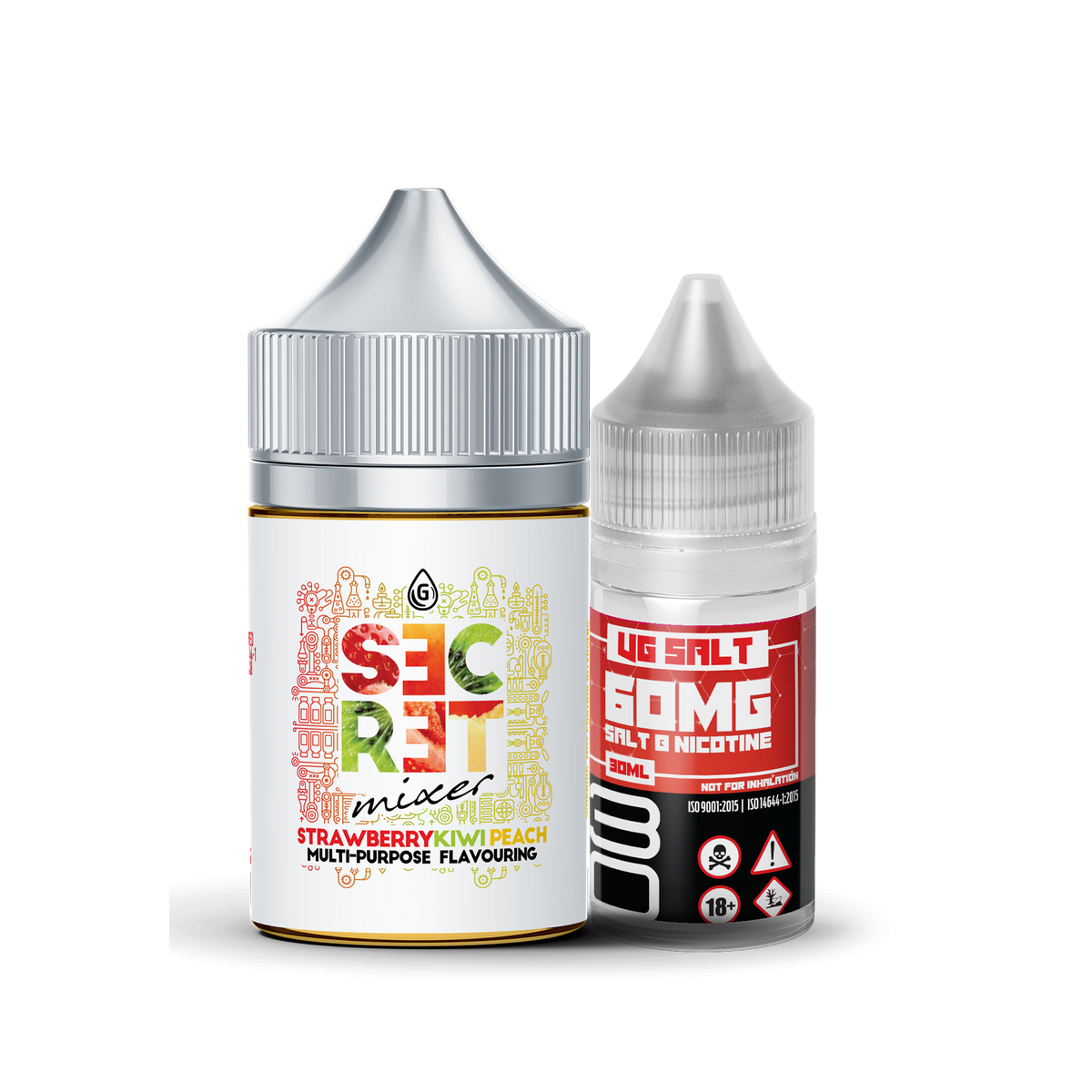 Strawberry Kiwi Peach 60ml Combo