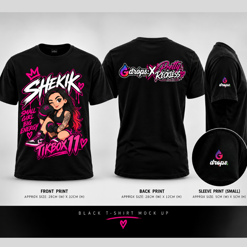 🥊 SHEKIKI TIKBOX 11 SUPPORTERS TEE 🩷