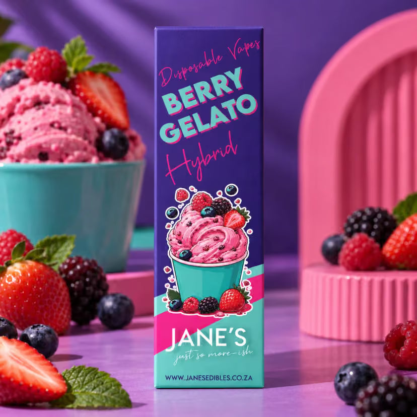 Berry Gelato Hybrid - Infused Dissposable 1mil